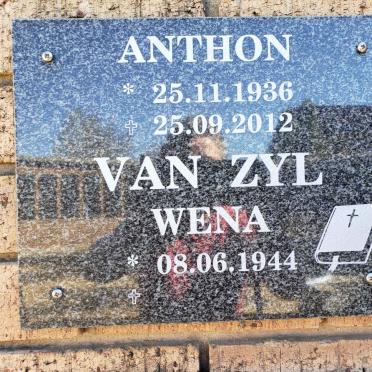 ZYL Anthon, van 1936-2012 &amp; Wena 1944-