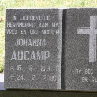AUCAMP Johanna 1961-2000