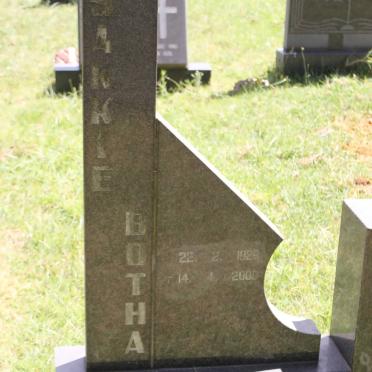 BOTHA Sakkie 1929-2000