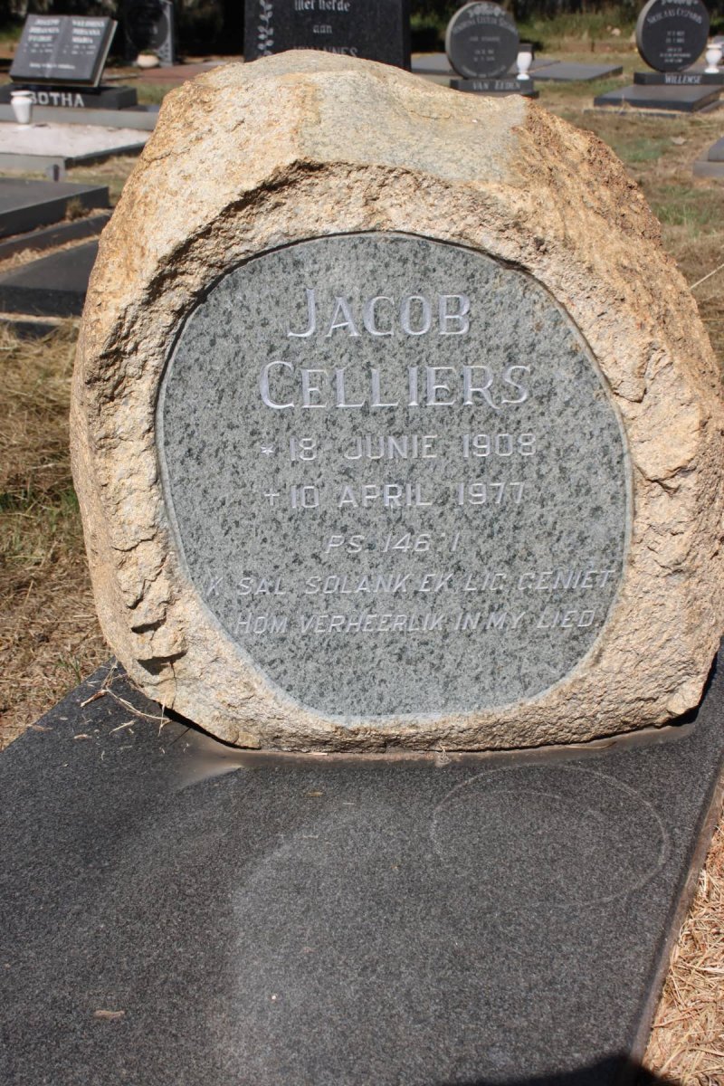 CILLIERS Jacob 1909-1977