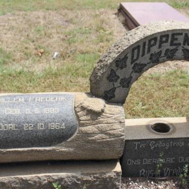 DIPPENAAR Willem Frederik 1883-1964 &amp; Carolina Fredrika KOTZE 1896-1973