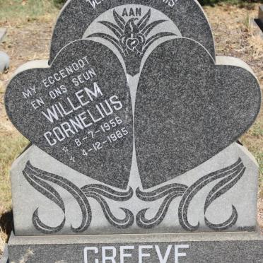 GREEVE Willem Cornelius 1956-1985