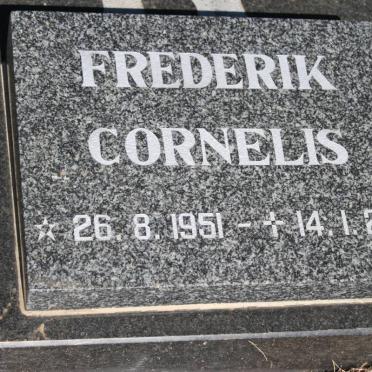 GOUWS Frederik Cornelis 1951-2010