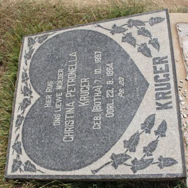 KRUGER Christina Petronella nee BOTHA 1897-1964