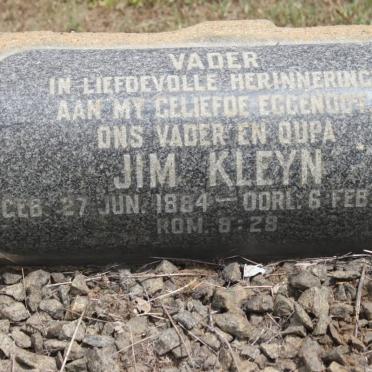 KLEYN Jim 1884-1959 &amp; Hettie ?-? 