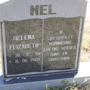 NEL Helena Elizabeth 1911-2005