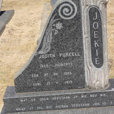 PURCELL Judith nee JOUBERT 1953-1975