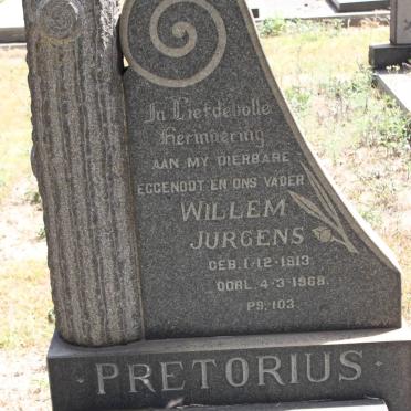 PRETORIUS Willem Jurgens 1913-1968