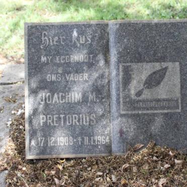 PRETORIUS Joachim M. 1908-1964