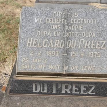 PREEZ Helgard, du 1893-1979