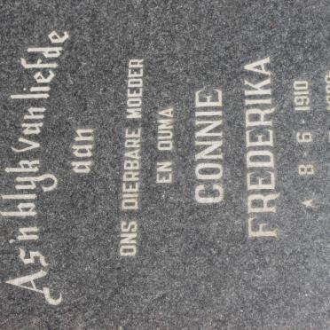 PREEZ Connie Frederika, du 1910-1990