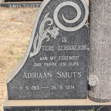 SMUTS Adriaan 1913-1974