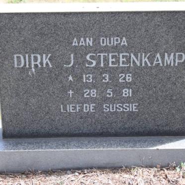 STEENKAMP Dirk J. 1926-1981