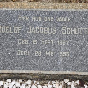 SCHUTTE Roelof Jacobus 1867-1956