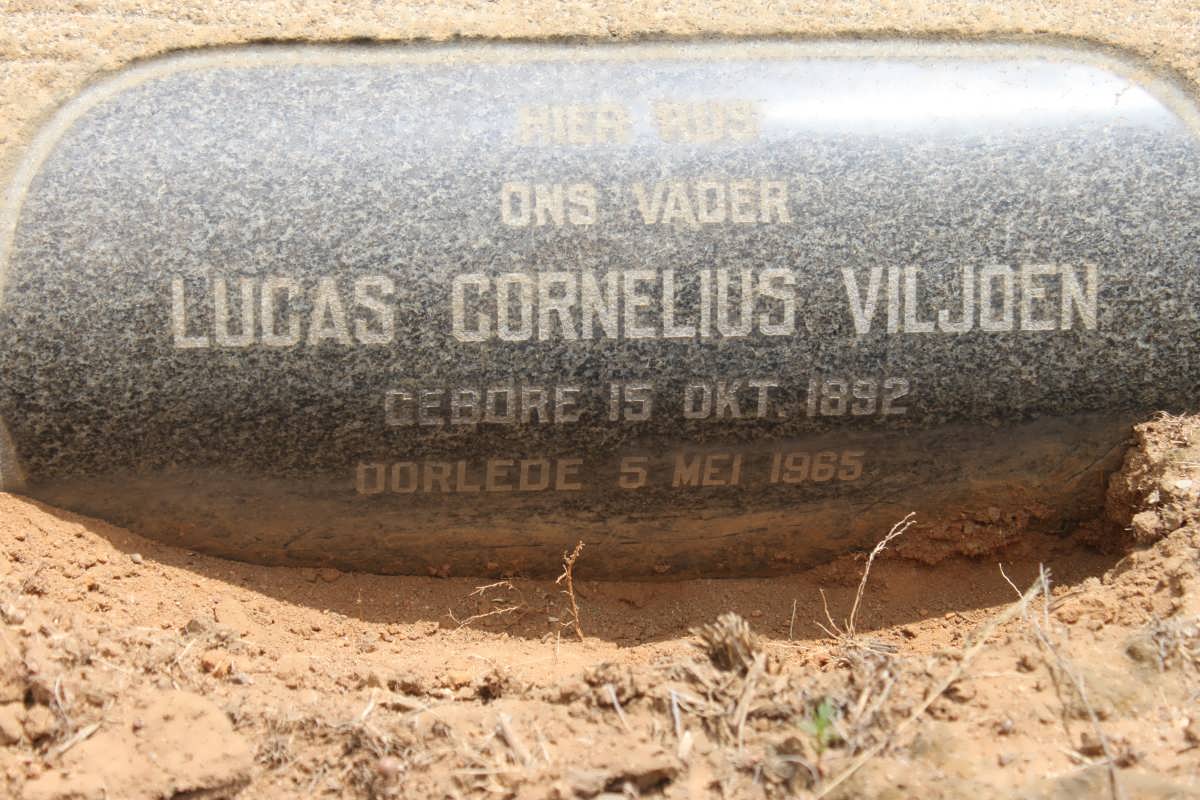 VILJOEN Lucas Cornelius 1892-1965