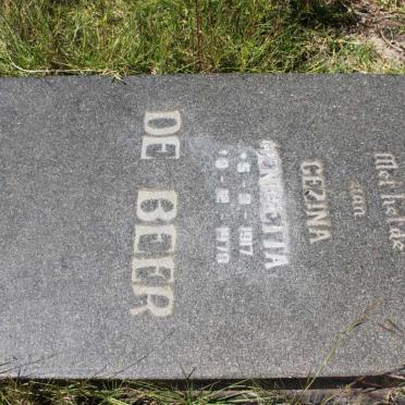 BEER Gezina Henrietta, de 1917-1978