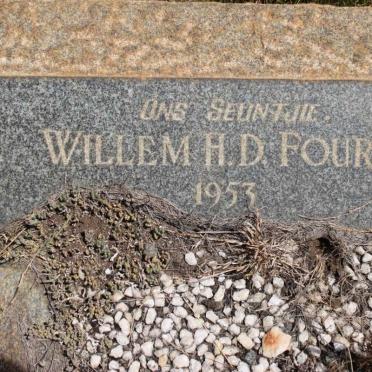 FOURIE Willem H.D. -1953