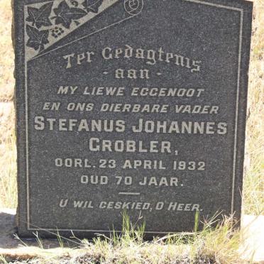 GROBLER Stephanus Johannes -1932