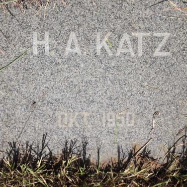 KATZ H.A. -1950