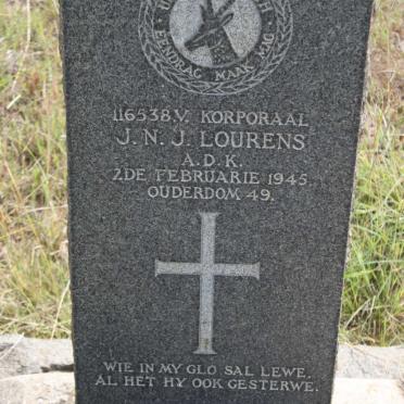 LOURENS J.N.J. -1945