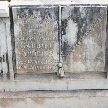 ? Gabriel Andries 1880-1939