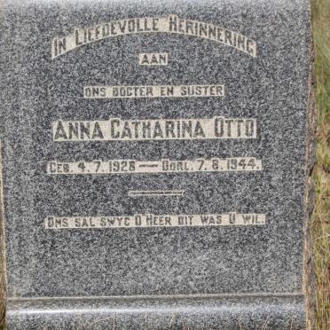 OTTO Anna Catharina 1928-1944