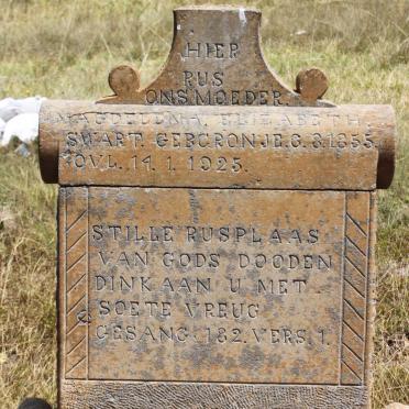 SWART Magdalena Elizabeth nee CRONJE 1855-1925