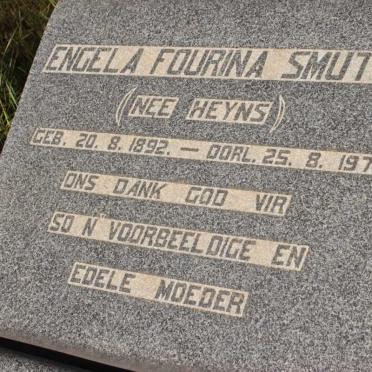 SMUTS Engela Fourina nee HEYNS  1892-1976