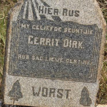 WORST Gerrit Dirk 