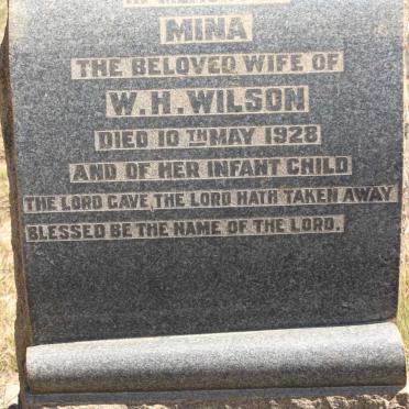 WILSON Mina -1928