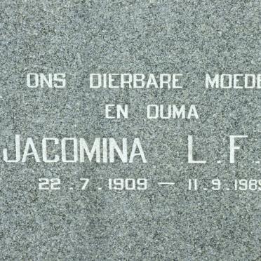 EHLERS Jacobus M.C. 1905-1985 &amp; Jacomina L.F.J. 1909-1989