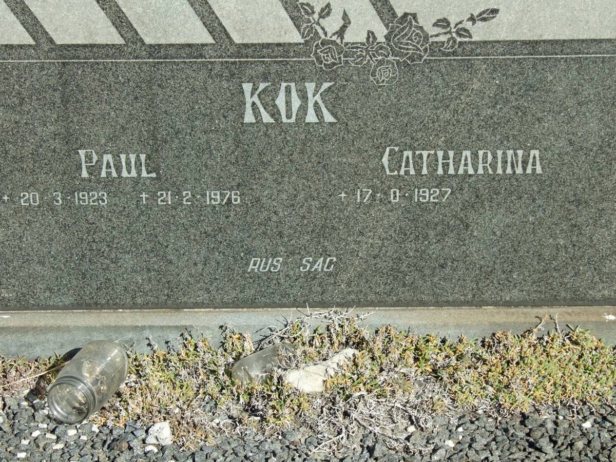 KOK Paul 1923-1976 &amp; Catharina 1927-