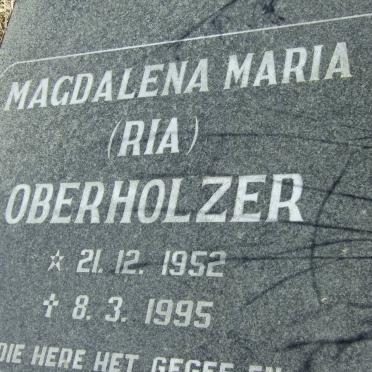 OBERHOLZER Magdalena Maria 1952-1995