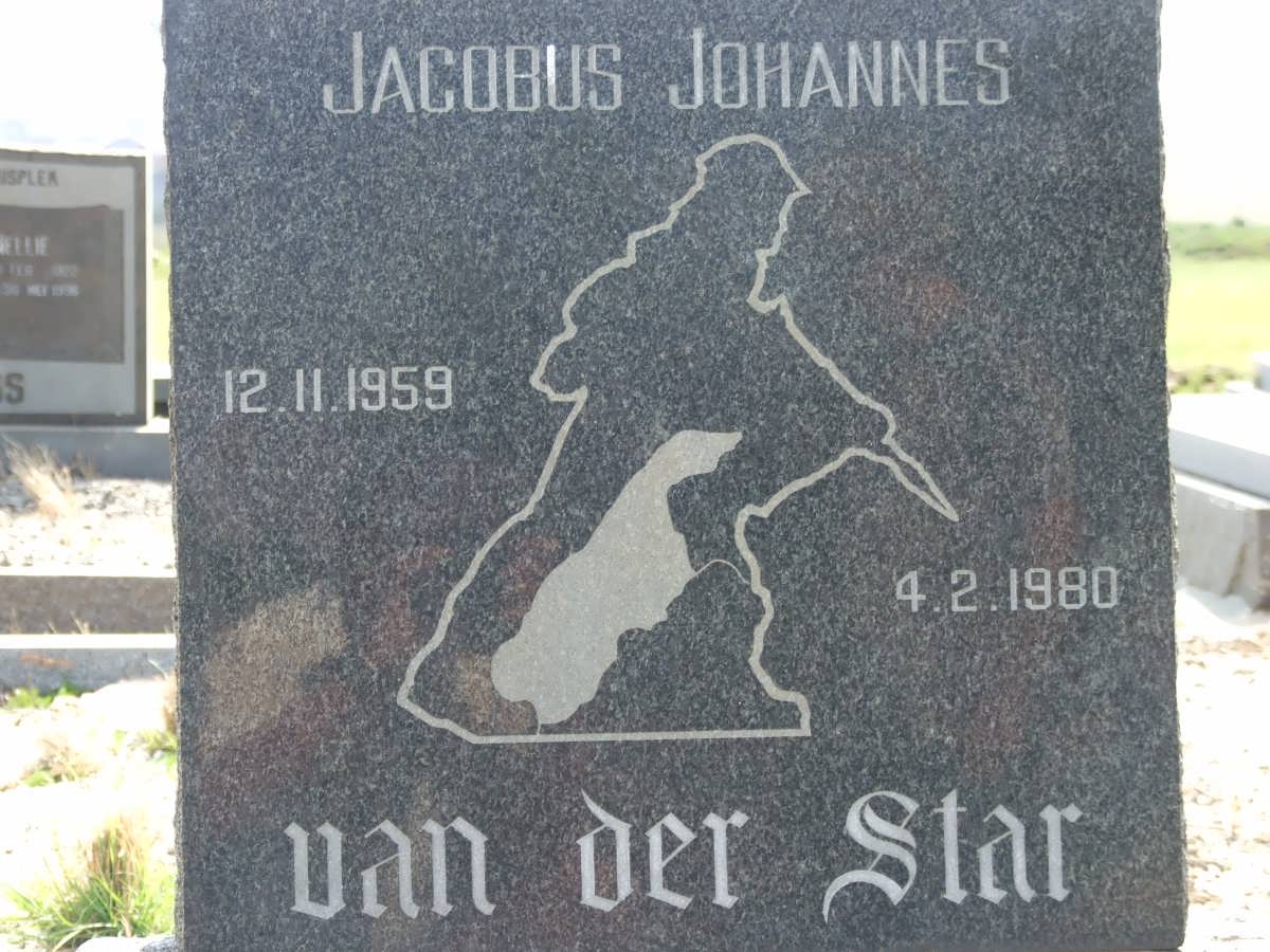 STAR Jacobus Johannes, van der 1959-1980