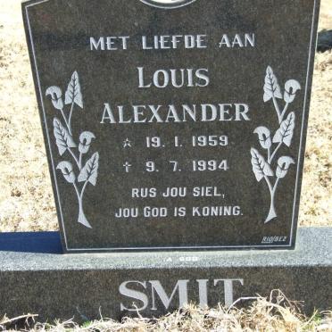 SMIT Louis Alexander 1959-1994