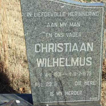 ? Christiaan Wilhelmus 1931-1979