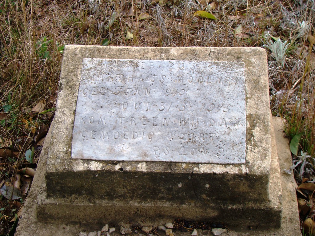 MOOLMAN Martha J.S. 1910-1975