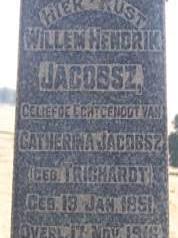 JACOBSZ Willem Hendrik 1851-1916
