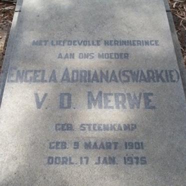 MERWE Engela Adriana, v.d. nee STEENKAMP 1901-1975
