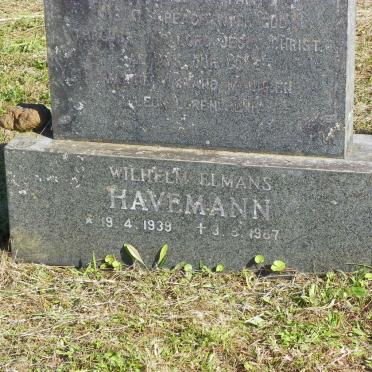 HAVEMANN Wilhelm Elmans 1939-1987