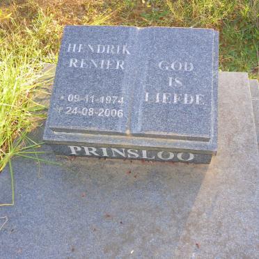 PRINSLOO Hendrik Renier 1974-2006