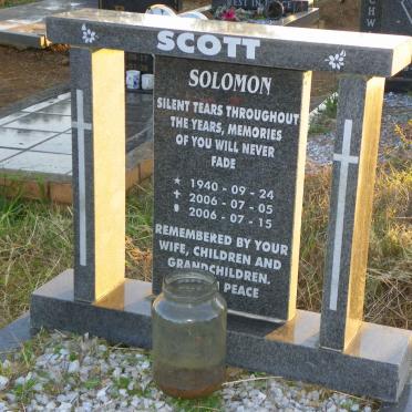 SCOTT Solomon 1940-2006