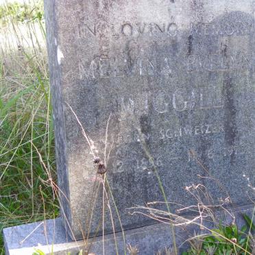 WIGGILL Melvina Evelyn nee SCHWEIZER 1896-1975