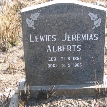 ALBERTS	Lewis Jeremias 1891-1966
