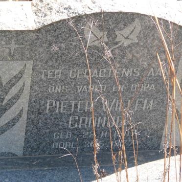 CRONJE Pieter Willem 1907-1977
