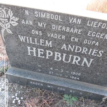 HEPBURN Willem Andries 1906-1984