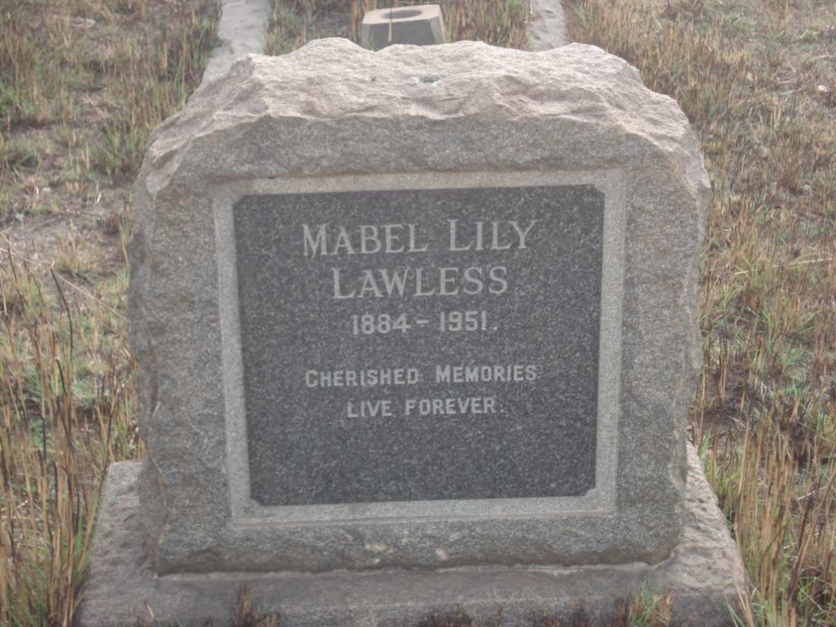 LAWLESS Mabel Lily 1884-1951