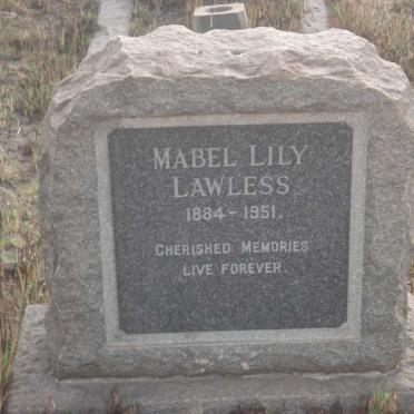 LAWLESS Mabel Lily 1884-1951