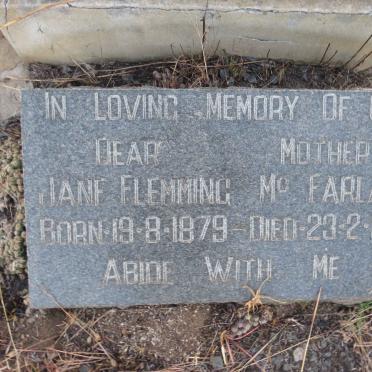 MCFARLANE Andrew Sproull 1870-1941 & Jane Flemming 1879-1970 _2