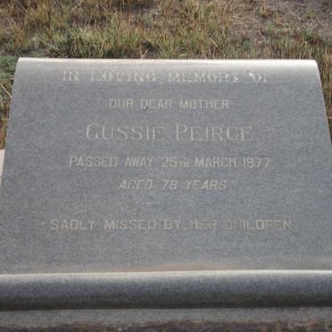 PEIRCE Gussie -1977